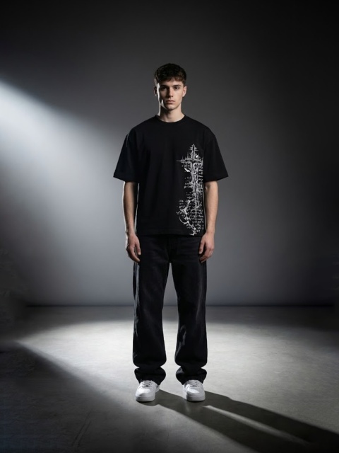 Koszulka Gothic Script